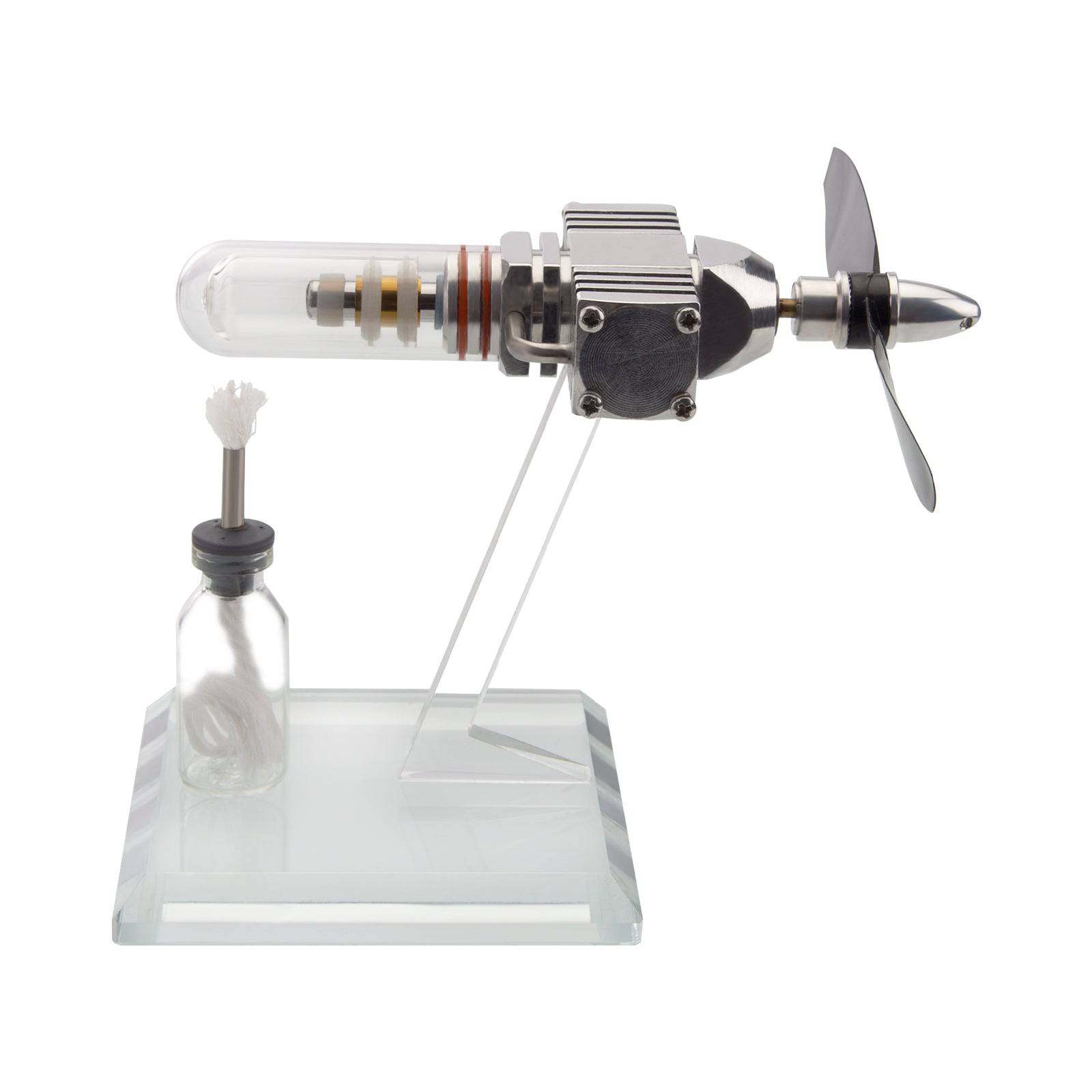ENJOMOR Aircraft Free-piston Stirling Engine Motor Toy - stirlingkit
