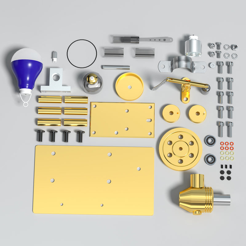 Moteur Stirling en Kit à Monter DIY