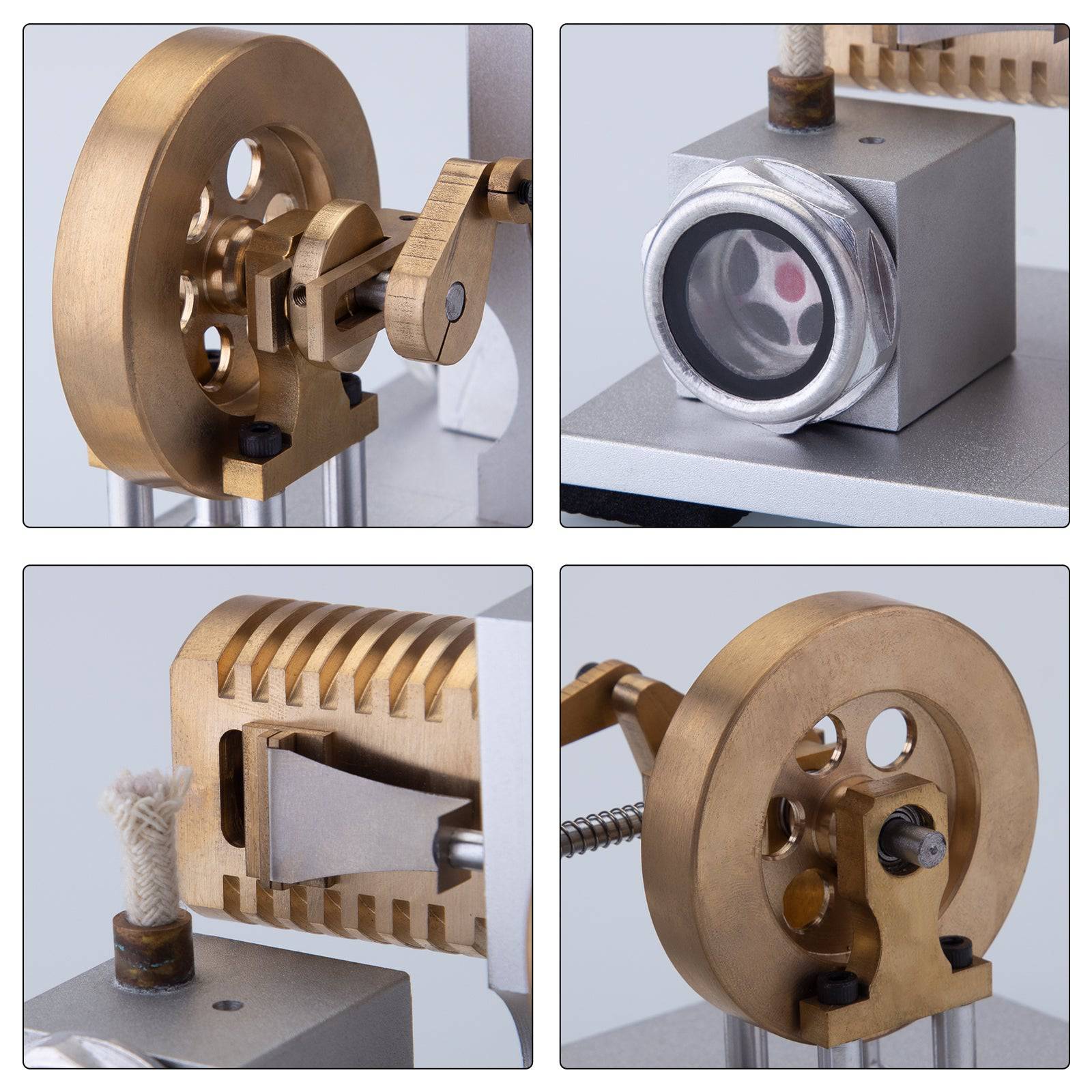 ENJOMOR Flame Licker Vacuum Stirling Engine - Stirlingkit