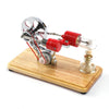 ENJOMOR Gamma Hot Air Stirling Engine Generator Movement is Everthing - stirlingkit
