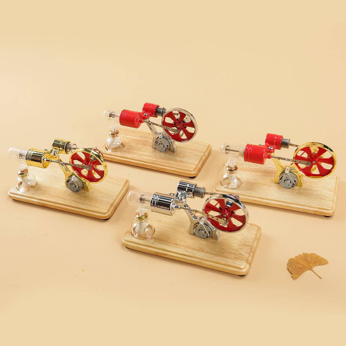 ENJOMOR Gamma Hot Air Stirling Engine Generator Movement is Everthing - stirlingkit