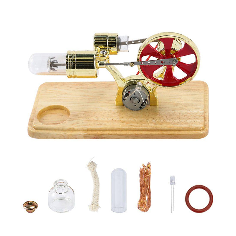 ENJOMOR Gamma Hot Air Stirling Engine Generator Movement is Everthing - stirlingkit