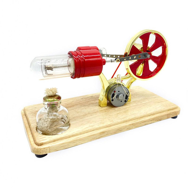 ENJOMOR Gamma Hot Air Stirling Engine Generator Movement is Everthing - stirlingkit