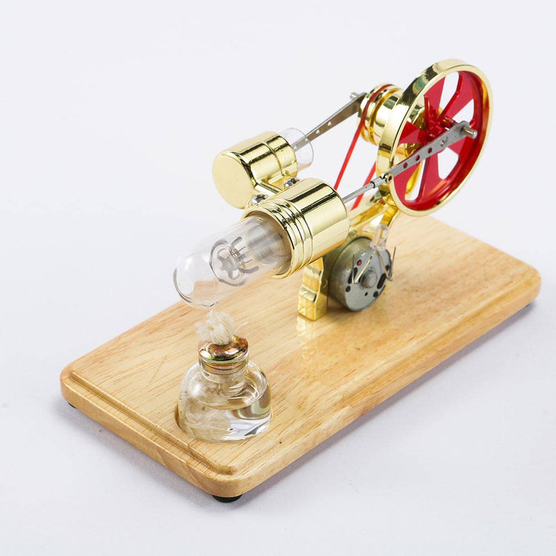 ENJOMOR Gamma Hot Air Stirling Engine Generator Movement is Everthing - stirlingkit