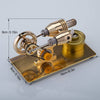 ENJOMOR Gamma Hot Air Stirling Engine Movement is Everything - stirlingkit