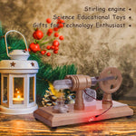 ENJOMOR Gamma LED Hot Air Stirling Engine Model - stirlingkit