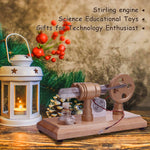 ENJOMOR Gamma LED Hot Air Stirling Engine Model - stirlingkit