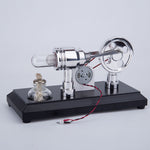 ENJOMOR Gamma Stirling Engine Single Cylinder Sterling Engine Generator - stirlingkit