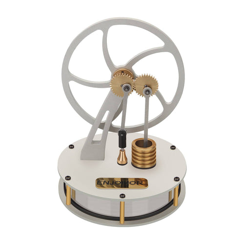 ENJOMOR Gamma Type Low Temperature Stirling Engine Coffee Engine - stirlingkit