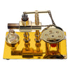 ENJOMOR Golden Balance Stirling Engine Generator with LED Bulb Non-Stop Run - stirlingkit