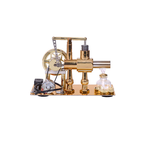 ENJOMOR Hot Air Balance Single-cylinder Stirling Engine Generator Model - stirlingkit