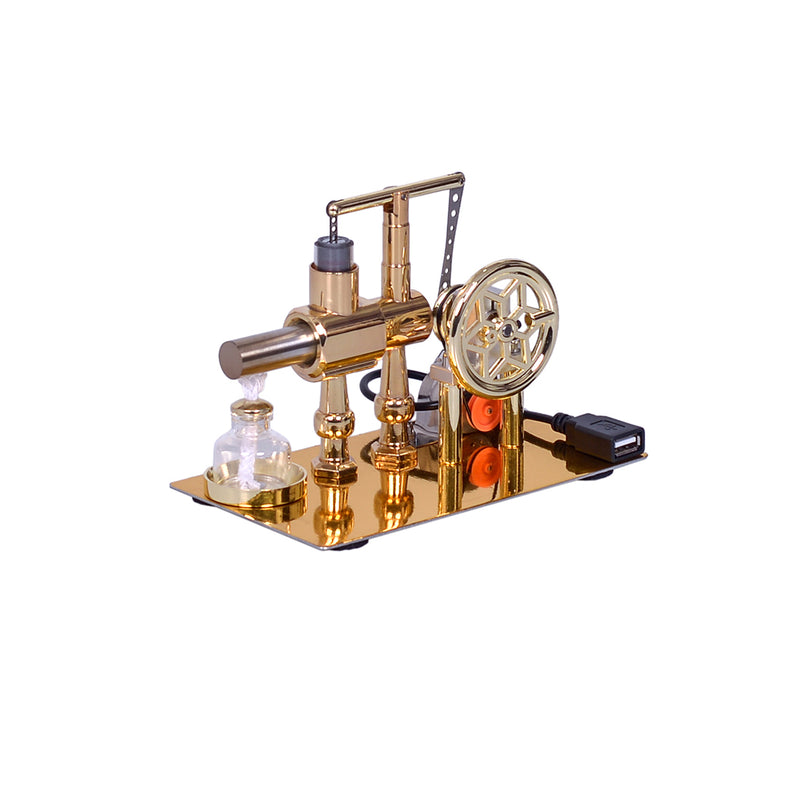 ENJOMOR Hot Air Balance Single-cylinder Stirling Engine Generator Model - stirlingkit