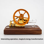 ENJOMOR Hot-air Gamma Type Stirling Engines - stirlingkit