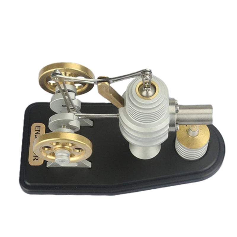 ENJOMOR Metal Balance Hot Air Stirling Engine STEAM Free Energy - stirlingkit