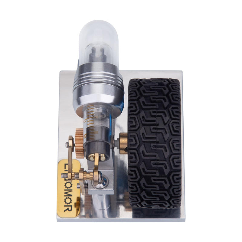 ENJOMOR Mini Rocker Arm Stirling engine Alpha Version with Tire ...