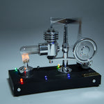 ENJOMOR Model Hot air Engines LED Stirling Engine Toy - stirlingkit