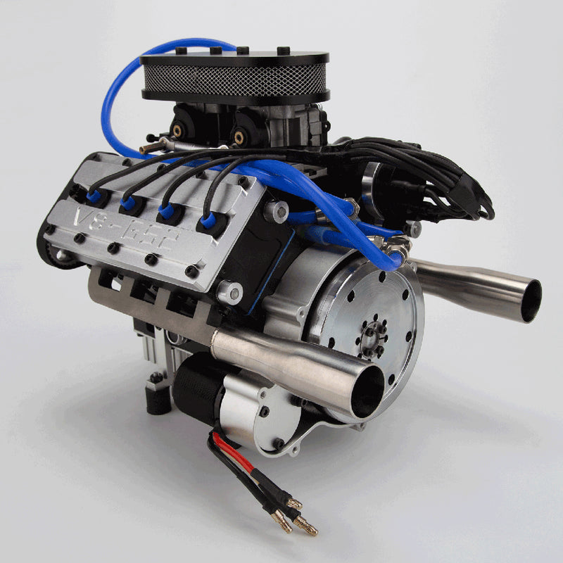 ENJOMOR V8 78CC GS-V8 Working Scale Model Engine Gas DOHC 4 Stroke ...