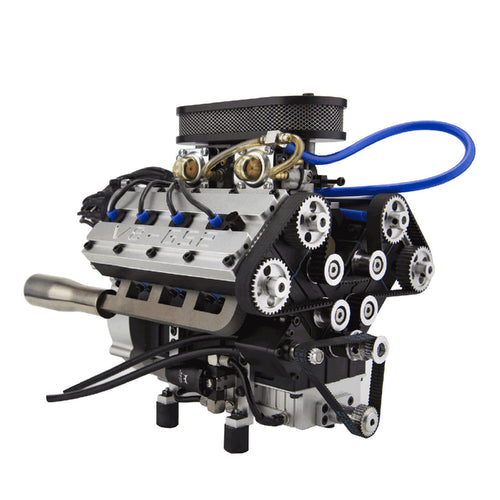 ENJOMOR V8 GS-V8 78CC DOHC Gasoline Water-cooled V8 Engine That Works with Starter Kit Full Set Pre-order - stirlingkit