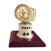 ENJOMOR Vertical High Temperature Powered Stirling Engine Model Science Toys - stirlingkit