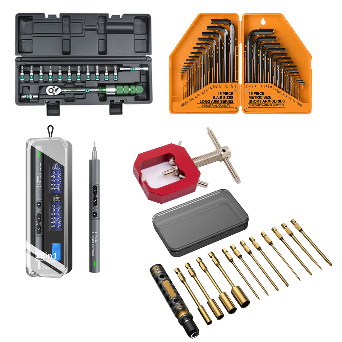 Essential Tool Set for Model Engine Builders Stirlingkit