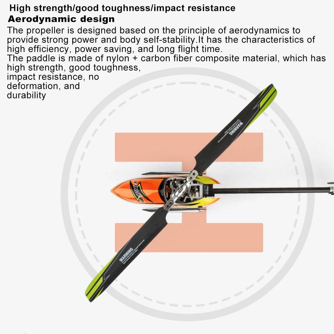 F180 2.4Ghz Flybarless RC Stunt Helicopter 6CH 3D/6G RTF - stirlingkit