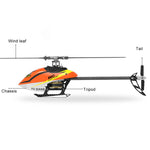 F180 2.4Ghz Flybarless RC Stunt Helicopter 6CH 3D/6G RTF - stirlingkit