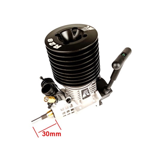 Force FC .28 4.58cc Engine Hand Pull Starter Engine for 1/8 Methanol Fuel RC  Car - stirlingkit