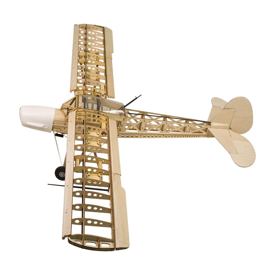 Fi156 1600mm Wingspan Balsa Wood RC Airplane Flight Electric Plane DIY KIT - stirlingkit