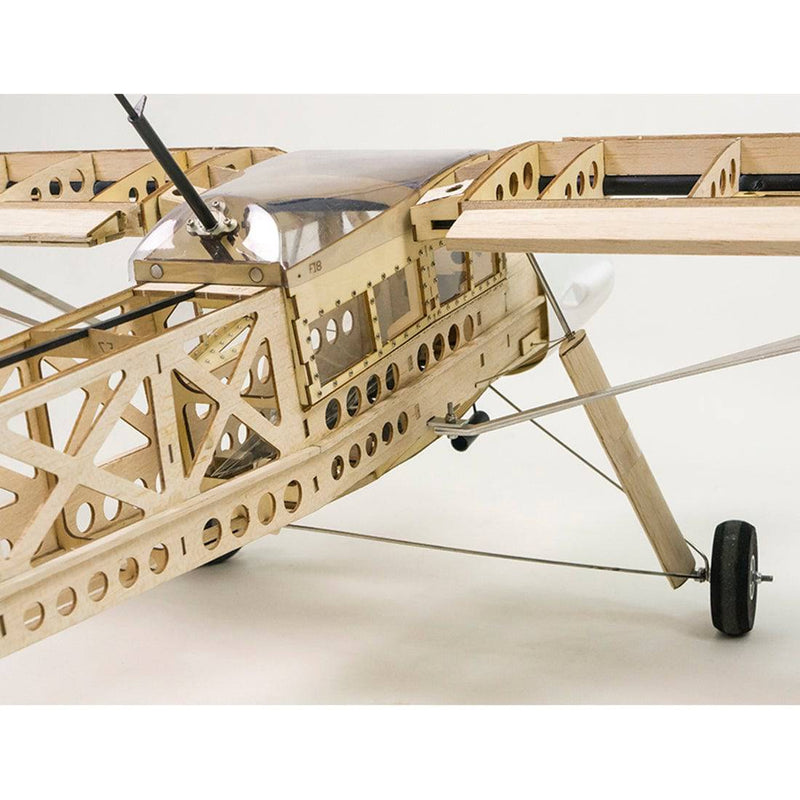 Flying Balsa Wood Toy Planes Fi156 1600mm Wingspan Balsa Wood RC