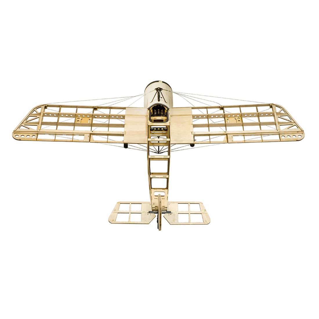 Fokker-E RC Balsa Wood Airplane Kit 1200mm Wingspan Aircraft Trainer Plane KIT - stirlingkit