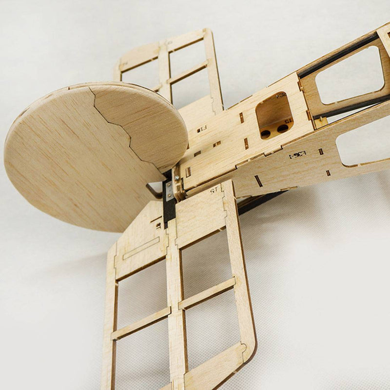 Fokker-E RC Balsa Wood Airplane Kit 1200mm Wingspan Aircraft Trainer Plane KIT - stirlingkit