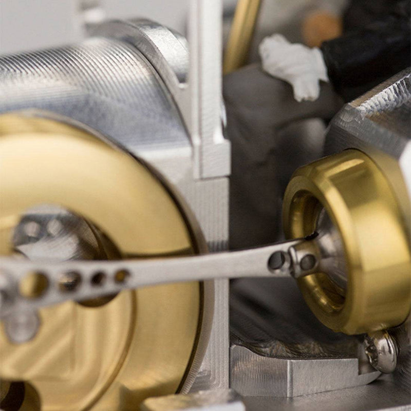 Four-cylinder Retro Quadrilette Car Stirling Engine Model DIY Assembly - stirlingkit