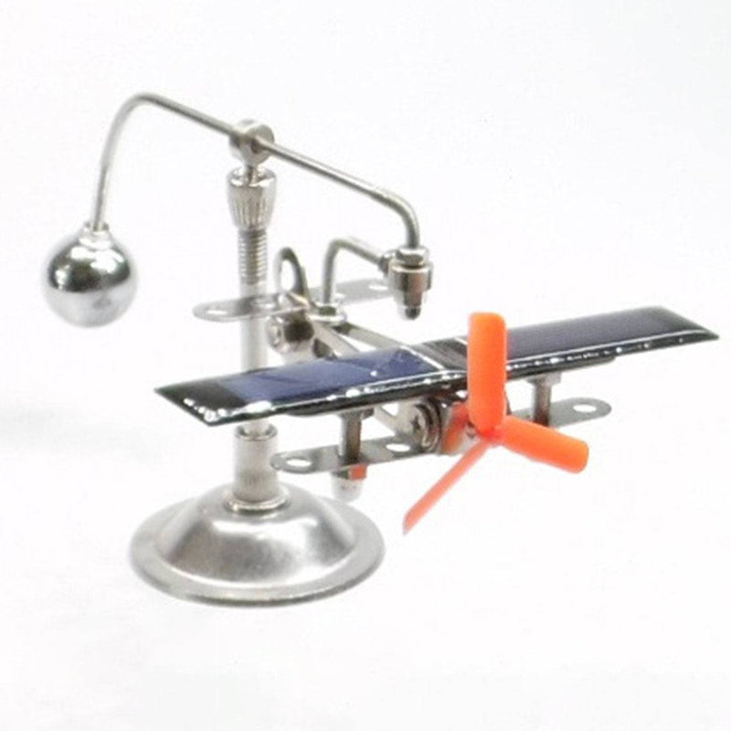 Free Energy Aircraft Shape Solar Motor Solar Toy - stirlingkit