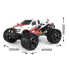 FS Racing 1/10 4WD High Speed Brushless Remote Control Car with Body ESC Motor 2.4G - stirlingkit