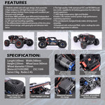 FS Racing 1/8 6s Desert Buggy 95+KM/H Off-road Vehicle 4WD High Speed Brushless RC Car - stirlingkit