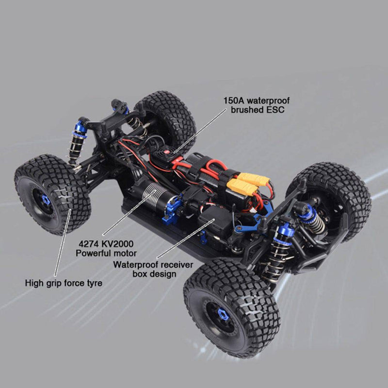 FS Racing 1/8 6s Desert Buggy 95+KM/H Off-road Vehicle 4WD High Speed Brushless RC Car - stirlingkit