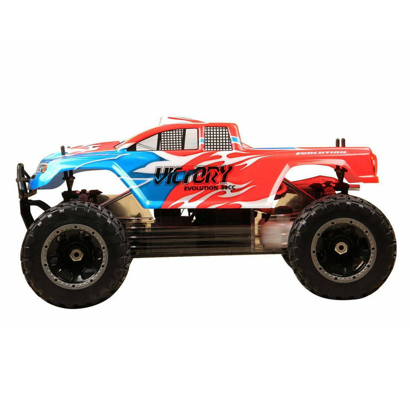 FS Racing 11803 Monster Trucks 1/5 2.4G 4WD RC Car with 30CC Gasoline Engine 80KM/H (RTR) - stirlingkit