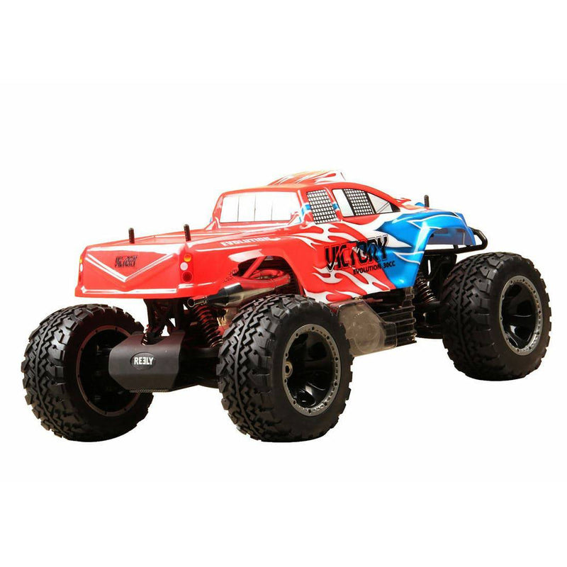 FS Racing 11803 Monster Trucks 1/5 2.4G 4WD RC Car with 30CC Gasoline Engine 80KM/H (RTR) - stirlingkit