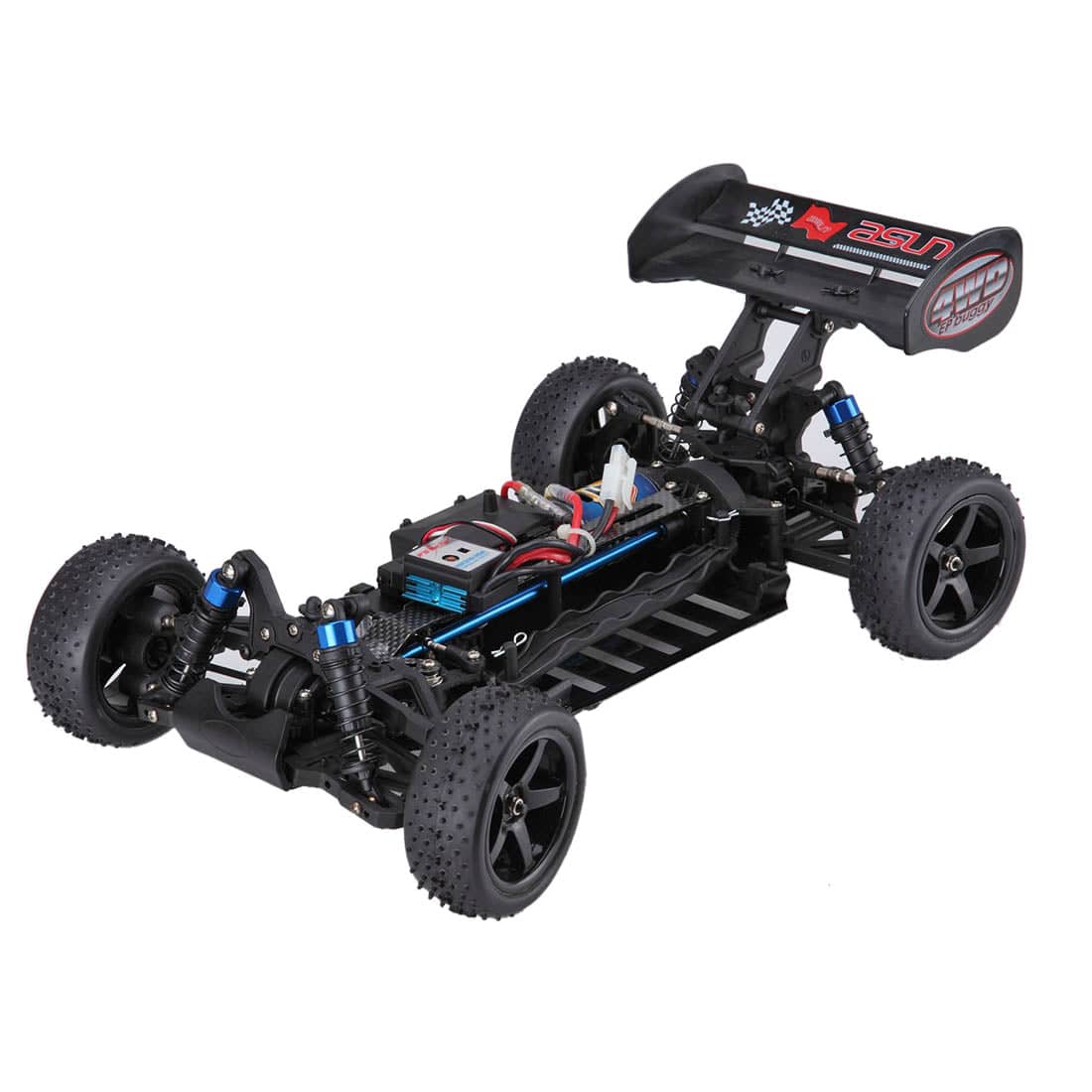 FS Racing 51208 GB-4 Sport RTR 1/10 4WD 2.4G Two-speed Nitro Wireless ...