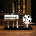 Full Metal Retro Style Engine Steam Engine Model with Boiler Alcohol & Lamp Kit K-005 - stirlingkit