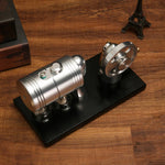 Full Metal Retro Style Engine Steam Engine Model with Boiler Alcohol & Lamp Kit K-005 - stirlingkit