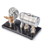 Full Metal Retro Style Engine Steam Engine Model with Boiler Alcohol & Lamp Kit K-005 - stirlingkit