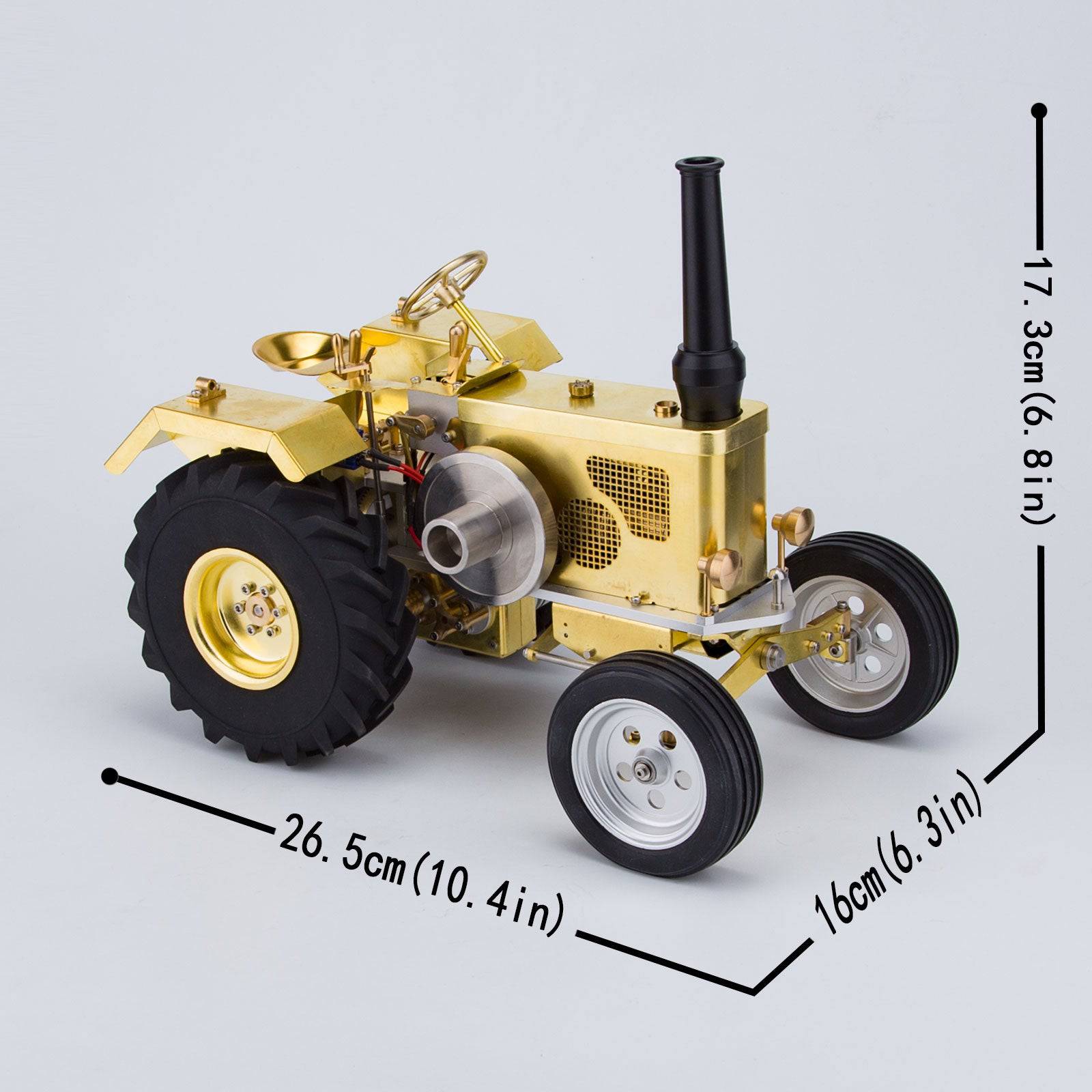 Gas Powered Agricultural Farm Tractor Model with 1.6CC Mini
