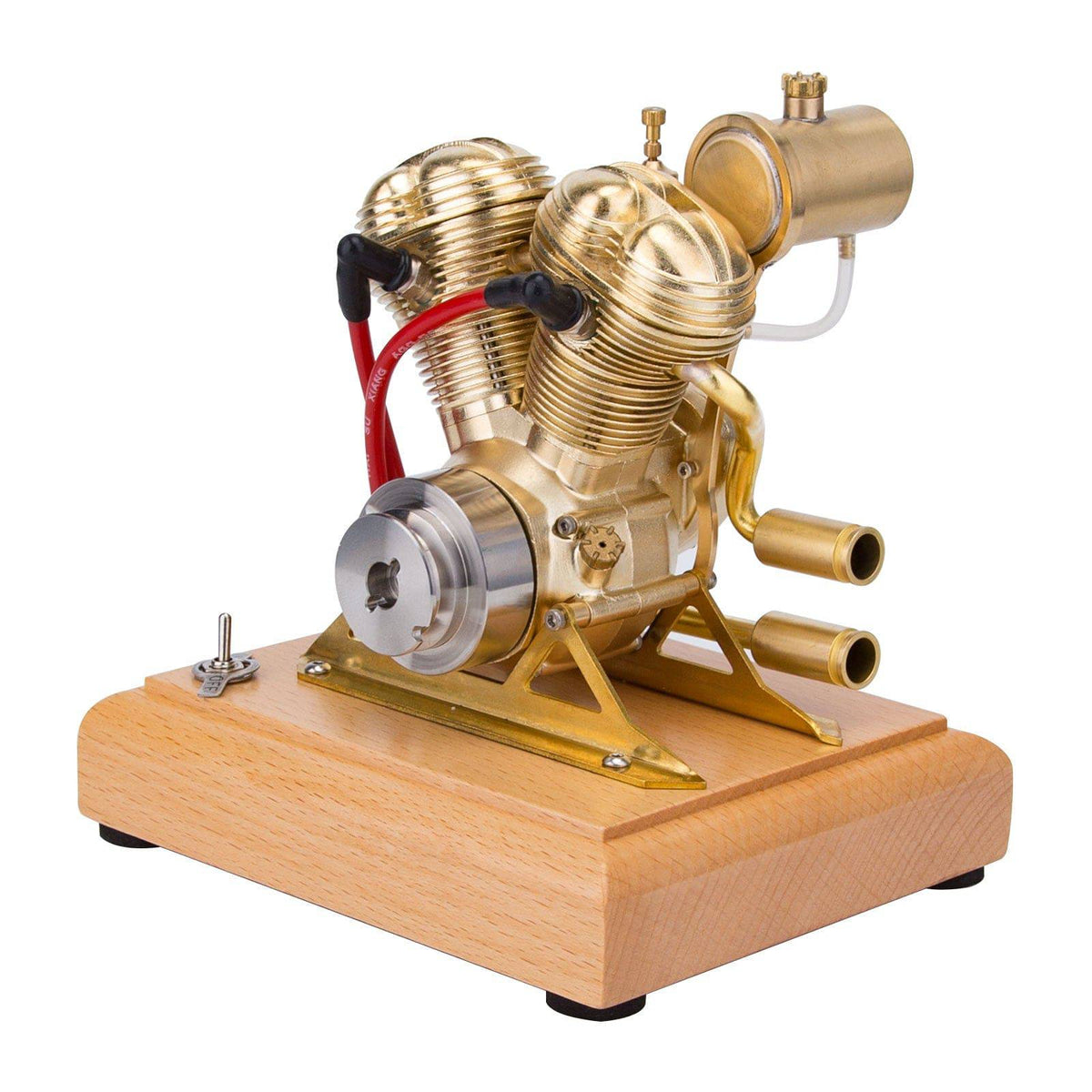 Gasoline V-Twin Small OHV 4.3CC Double-cylinder Four-stroke Engine R28 - stirlingkit