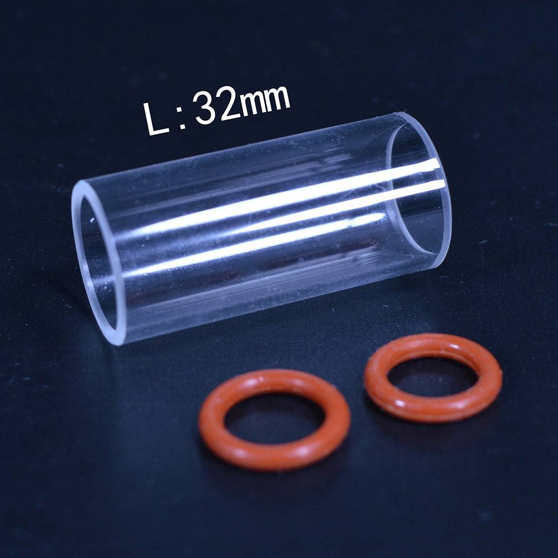 Glass Air Cylinder Sleeve for Vertical Steam Engine Model Kit - stirlingkit