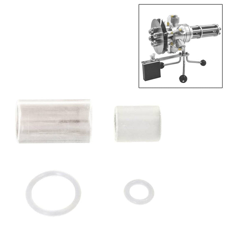 Glass Power Cylinder Kit for STEM Gatling 6 Cylinder Stirling Engine - stirlingkit