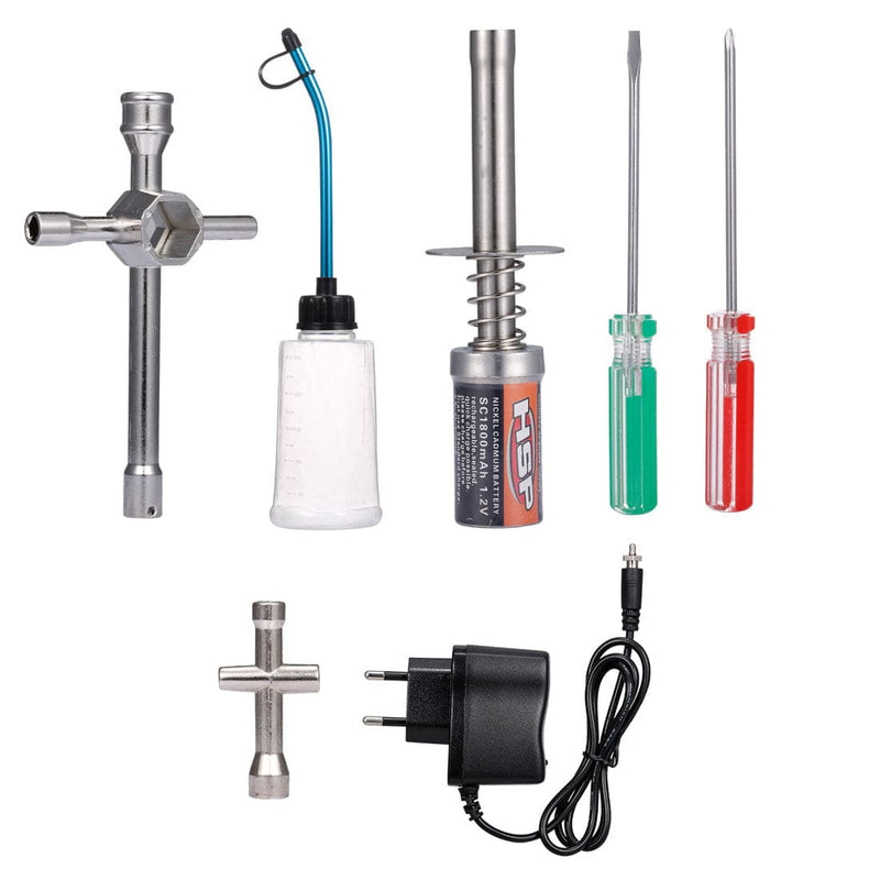Glow Plug Igniter Ignition Starter Tools Kit for HSP 80141 80142A / 1:10 Methanol Engine / 1: 10 Gasoline Engine - stirlingkit