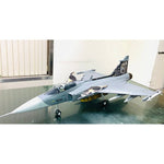 Gripen JAS-39 EPO RC EDF Jet Fighter RC Airplane Plane (ARF / PNP) - Tiger Pattern - stirlingkit