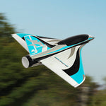 Hand Throwing Aircraft 550mm RC Fixed-wing Airplane PNP - Blue - stirlingkit