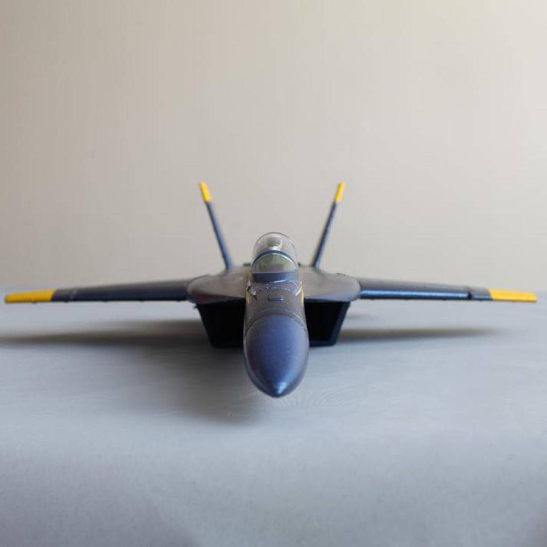 Hand Throwing EPO Foam RC Fighter Jet Plane 475mm Wingspan PNP - Blue - stirlingkit
